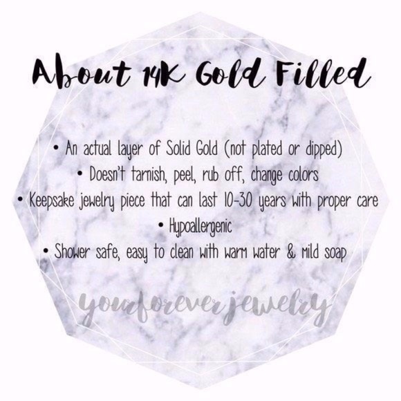 ✨14K Gold-Filled Blank Bar Bracelet✨ - Picture 6 of 7